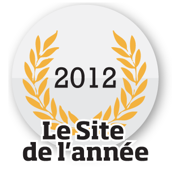Site de l'année 2012