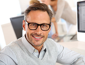 homme lunettes