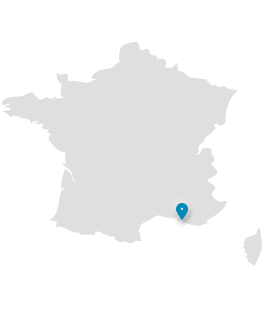 carte région PACA