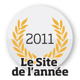 site de l'année 2011