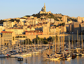 Marseille couché soleil
