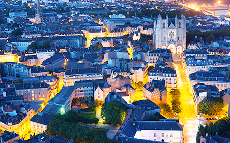 Nantes la nuit