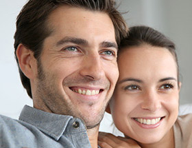 casal sorri